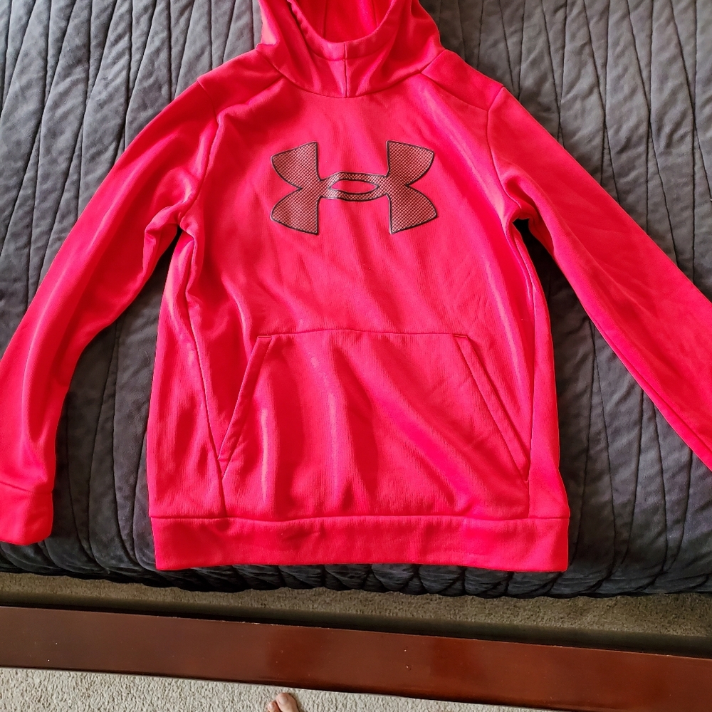 Under Armour Kids Bright Red Hoodie